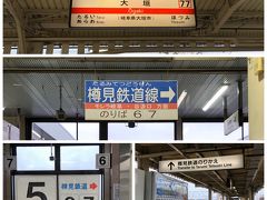 金山からＪＲで大垣へ。38分・860円。大垣駅に着くと樽見鉄道の乗り場の案内がありますが・・ＩＣで入ったので窓口へ聞きに行くと一度退出が必要と。

樽見鉄道の切符を買おうとするが窓口もなく、ＪＲの窓口で購入。有人改札で入場。