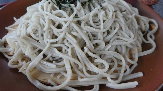 更科系の心白を使ったそば<br /><br />田舎なんだから　弾きぐるみでいいのに<br />すると　つなぎ無しでは十割はしんどいか<br /><br />新潟に渡ると　海藻をつなぎに使ったへぎそばなんだけどね