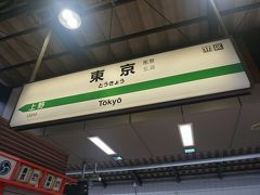 ●JR東京駅サイン＠JR東京駅

ここが、日本の鉄道の中心かぁ！
今年は、とっても東京が遠く思えました。