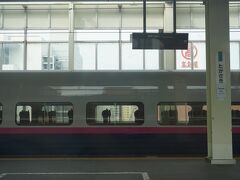 ●はくたか553号から

8:42。
JR高崎駅に到着しました。
高崎といえば、パスタですよね（笑）。