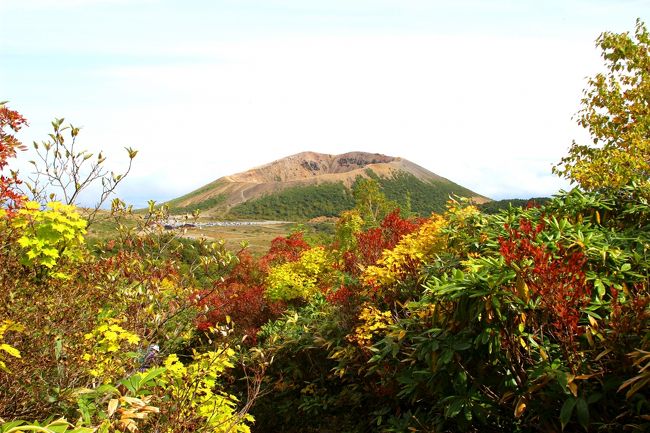 ☆鎌沼周回登山道から望む吾妻小富士(1707m)<br /><br />日本全土にあやかりの〇〇富士があり<br />福島県では磐梯山が会津富士と呼ばれたりしますが<br />一番富士山らしい姿の山はこの吾妻小富士でしょう。