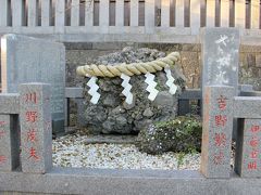 こちらは“さざれ石”
他の神社でも見かけたことがあります。