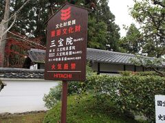 醍醐寺を訪れました。総門で受付をした後、特別拝観が含まれているツアーだったので、すぐに三宝院の特別拝観を見学しました。