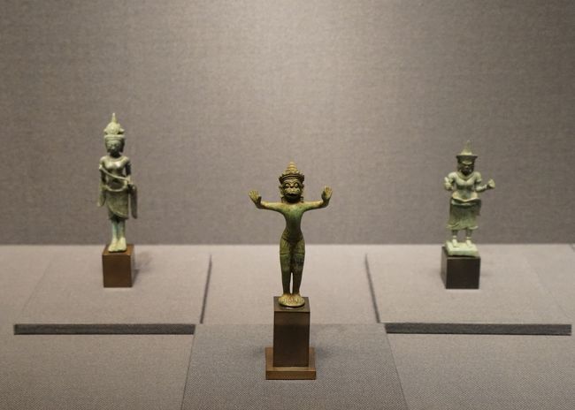 東京国立博物館(東洋館⑧)~クメールの彫刻 、東南アジアの金銅像他
