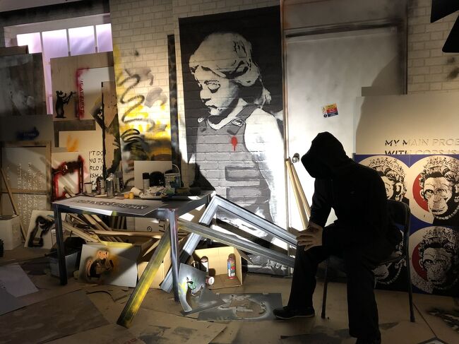 Banksy バンクシー 「Anarchy Rat」 シリアル サイン 書類付き