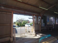 無人駅に