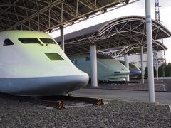 というわけで、鉄道総研の新幹線高速試験車両保存場まで走ってまいりました。