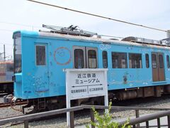 で、自動車での道中や米原駅→彦根駅はすっ飛ばして、いきなり彦根駅の近江鉄道ミュージアムから。