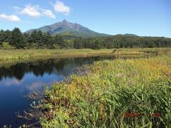 南浜湿原からみた利尻富士