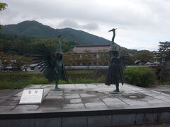 津和野 鷺舞の像