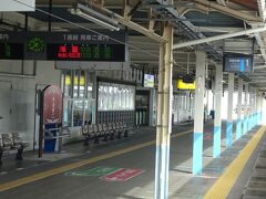 １０：３８　新発田駅に停車
これより羽越本線です