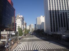 田町駅前　国道１５号線