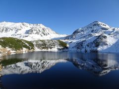 ミクリガ池と逆さ立山・浄土山