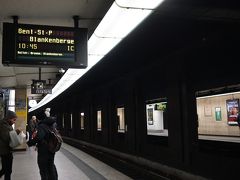 再び、ブリュッセル中央駅へ。
10：45のICで、ゲント（ヘント）に向かいます。
運賃は往復18ユーロ（2019.12時点）。