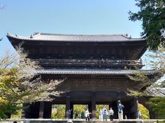 南禅寺三門
お久しぶりです！