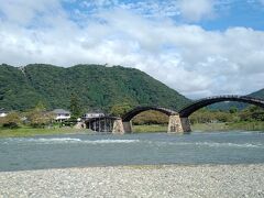 錦帯橋に来ました。