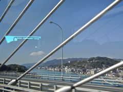 新尾道大橋を渡って、しまなみ海道ドライブの始まりです。

新尾道大橋から見た尾道の風景も、いいですね。