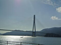 生口島を後にして、しまなみ海道の多々羅大橋です。

周囲の景色も含めてしまなみ海道の中でも特にきれいだなーと思いました。