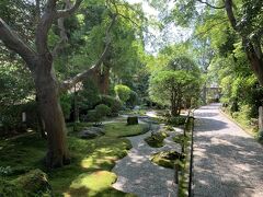 杉本寺から5分ほど歩いたところにあるのが報告寺。臨済宗建長寺派の禅宗寺です。竹林が有名ですが、山門を庭園も見事です。