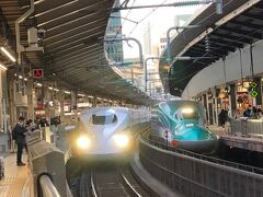 10/31朝、新幹線で京都に向かいます。