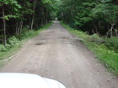 　道路に倒れかかる倒木が。このまま通ったら車体に傷が付いてしまうな。

　よっこしようと持ち上げたらすぐボロボロになったけど、倒れてから朽ちるまでの間、この道を通る車は無かったのか？それともみんな車体に傷つくことお構いなしで通ってたんだろうか。


　道路脇の広場に車を停め、オモチャを取り出して遊んでみる。
　硫黄山（アトサヌプリ）を裏側（南側）から見てみた。

https://youtu.be/hJnEOrrB4LQ

（　´・ω・）・・・あんまり硫黄山ぽくなかった。

　一旦、屈斜路湖岸まで出てみる。

https://youtu.be/fls02ae0Xco

　なるほど。

　硫黄山（アトサヌプリ）を、今度は表側（？）から見てみた。当然のようにオモチャでも遊んでみた。

https://youtu.be/-f2dgtpA_fk

（　´・∀・）なるほど。硫黄山ぽかった。

　硫黄山や屈斜路湖はもう良いか。
　東に向けてドライブ再開。中標津の東武でドレンを抜いて、更に東へ。