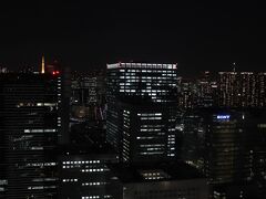 東京タワーと東京スカイツリー。
どちらも頭だけ。