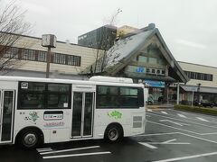 出雲市駅到着
鉄道では何度か来ていますがバスでは初めてです