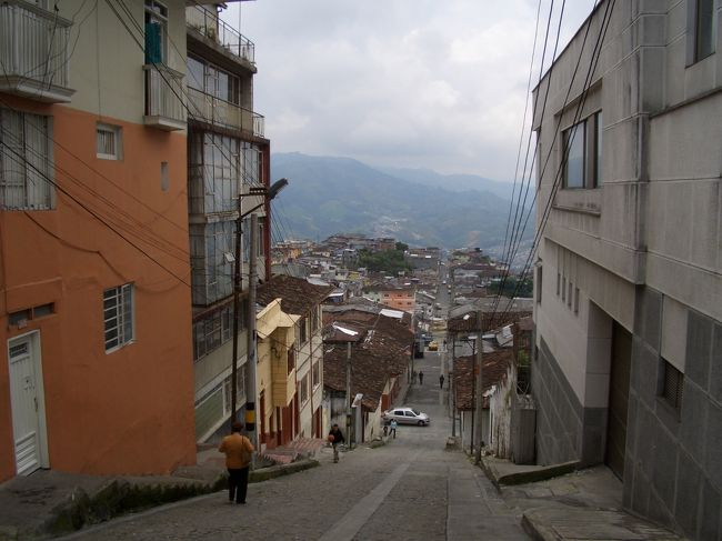 マニザレスは一歩町の中心から離れると見晴らしのいいのどかな風景も存在する。