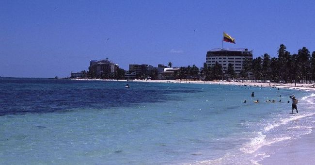 セントロのビーチ。