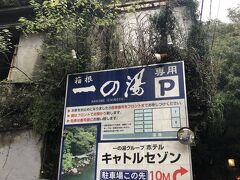 いつもの感じでのんびりしてたら、まさかの渋滞。
いつも平日の旅しかしないので、土曜の箱根を甘く見ていた。。

わかりにくい駐車場に止めて、宿へ。