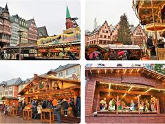 ドイツらしい木組みの建物に囲まれたレーマー広場で開かれるクリスマスマーケットは、その美しさは言うまでもなく、長い歴史の貫禄さえ感じることが出来るはずです。

---------------------------------------
＜HP＞Weihnachtsmarkt Frankfurt am Main
https://www.frankfurt-tourismus.de/Entdecken-und-Erleben/Veranstaltungen/Volksfeste-Festivals-und-Maerkte/Frankfurter-Weihnachtsmarkt

開催場所：Römerberg（レーマーベルク）ほか
アクセス： ヴィリーブラントプラッツ駅から徒歩10分