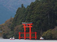 箱根神社も遠くに見えました