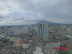 東横イン　弘前駅前　から見える、「岩木山」