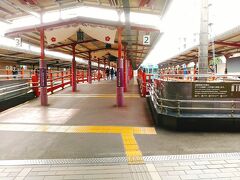 太宰府天満宮の案内は、西鉄太宰府駅からスタートです。博多から西鉄で来ました。途中1回乗り継ぎが必要です。