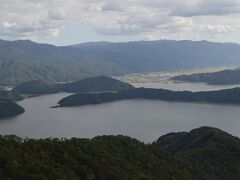 左から水月湖（汽水・１番大きい）、菅湖（汽水・渡り鳥が飛来する）、三方湖（淡水・天然うなぎで有名）