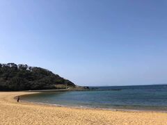 波戸岬海水浴場。