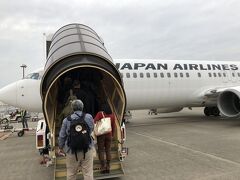 …と、嬉しさのあまりスキップしながら飛行機に乗り込む筈でしたが、足取りが重いのは天気が悪いせいではありません。