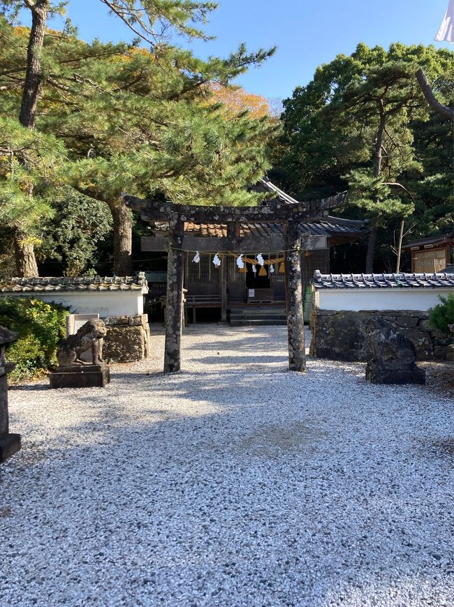 続いては、烏帽子岳を下ったところにある和多都美神社へ。