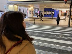 阪急三番街バスターミナル。