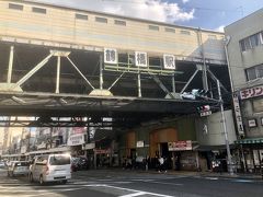 少し歩くとＪＲ鶴橋駅が・・・

鶴橋に来たのは初めてです。