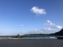三宇田海水浴場。