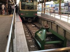 江ノ島電鉄鎌倉駅。
風景が美しかった聖地の駅「鎌倉高校前駅」に再び向かう。