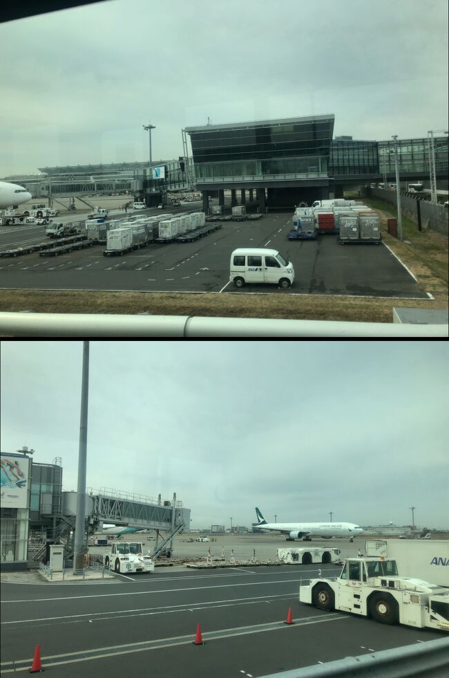 　貸し切り状態で乗車中