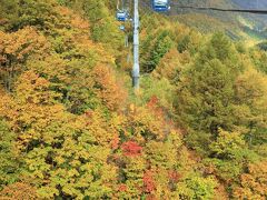 グインッとゴンドラが山の中へ飛び出すと待っていたのはこの景色☆彡