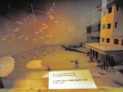 1940年4月9日 フォルネブ空港 (FBU)ドイツ占領ジオラマ　海上からオスロ占領に失敗したドイツはオスロ占領を少数のドイツ空挺部隊がオスロを占領