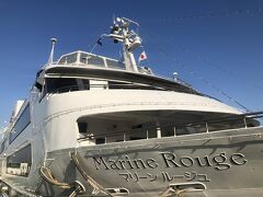 マリーンルージュ号

久々割JRの特典

１時間の航海

Marine Rouge

 Benefits of long time discount JR

 1 hour voyage