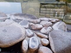 城崎温泉のお湯は熱いです。
ホカホカ！