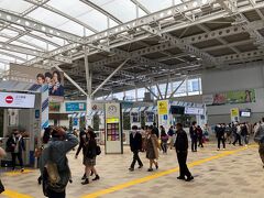 西武新宿線
小平駅→所沢駅

小平駅で西武新宿線に乗り換えて所沢駅へやってきました。さすが主要駅で人がたくさんいます。