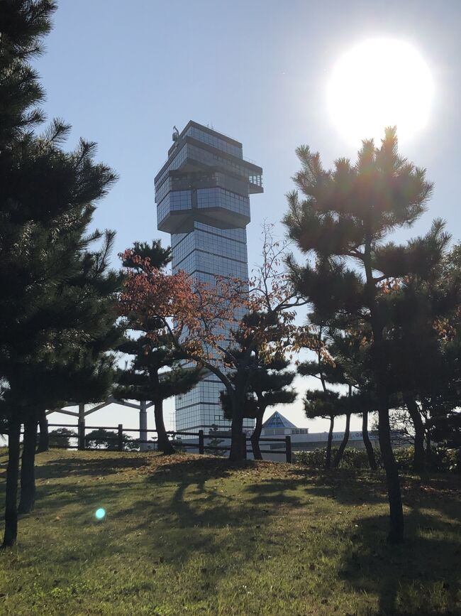 マリンタワーが見えてきました。