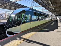 カフェを利用し、座席で景色を楽しんでいたらあっという間に大和八木駅に到着しました。